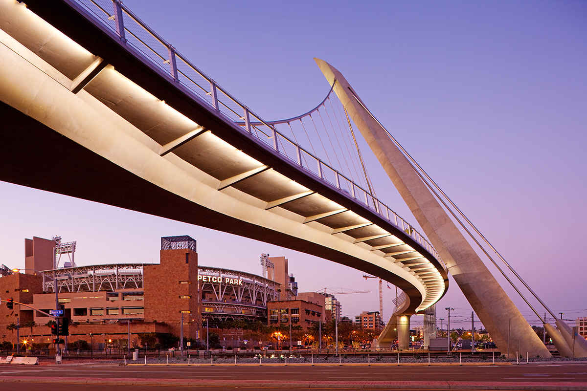 Harbor Drive Pedestrian Bridge Safdie Rabines Architects