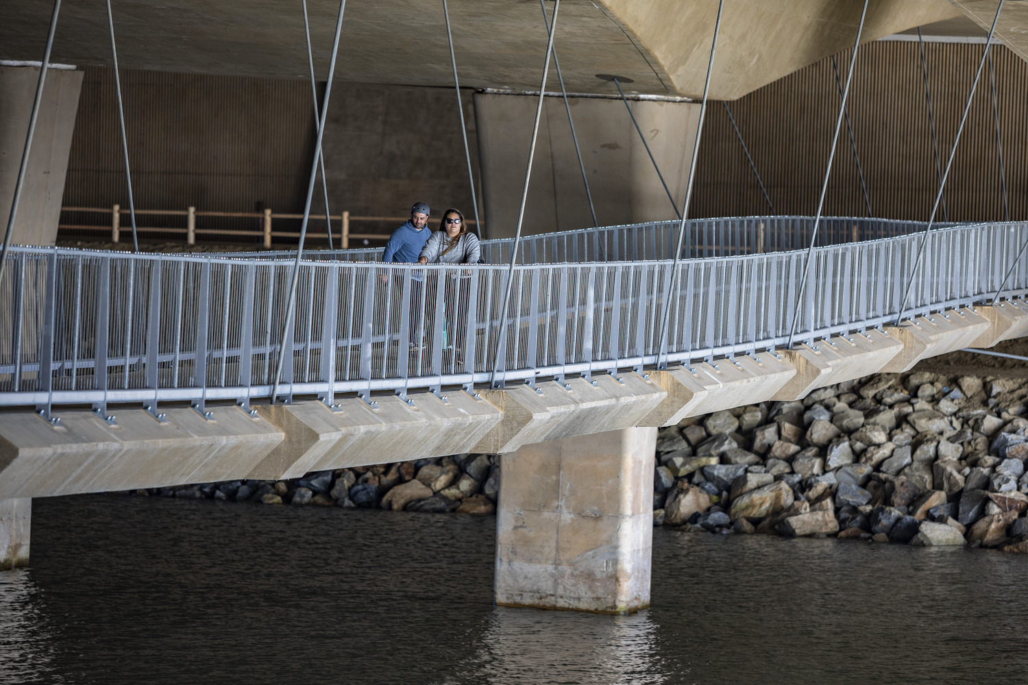 San Elijo Lagoon Pedestrian Bridge | Safdie Rabines Architects