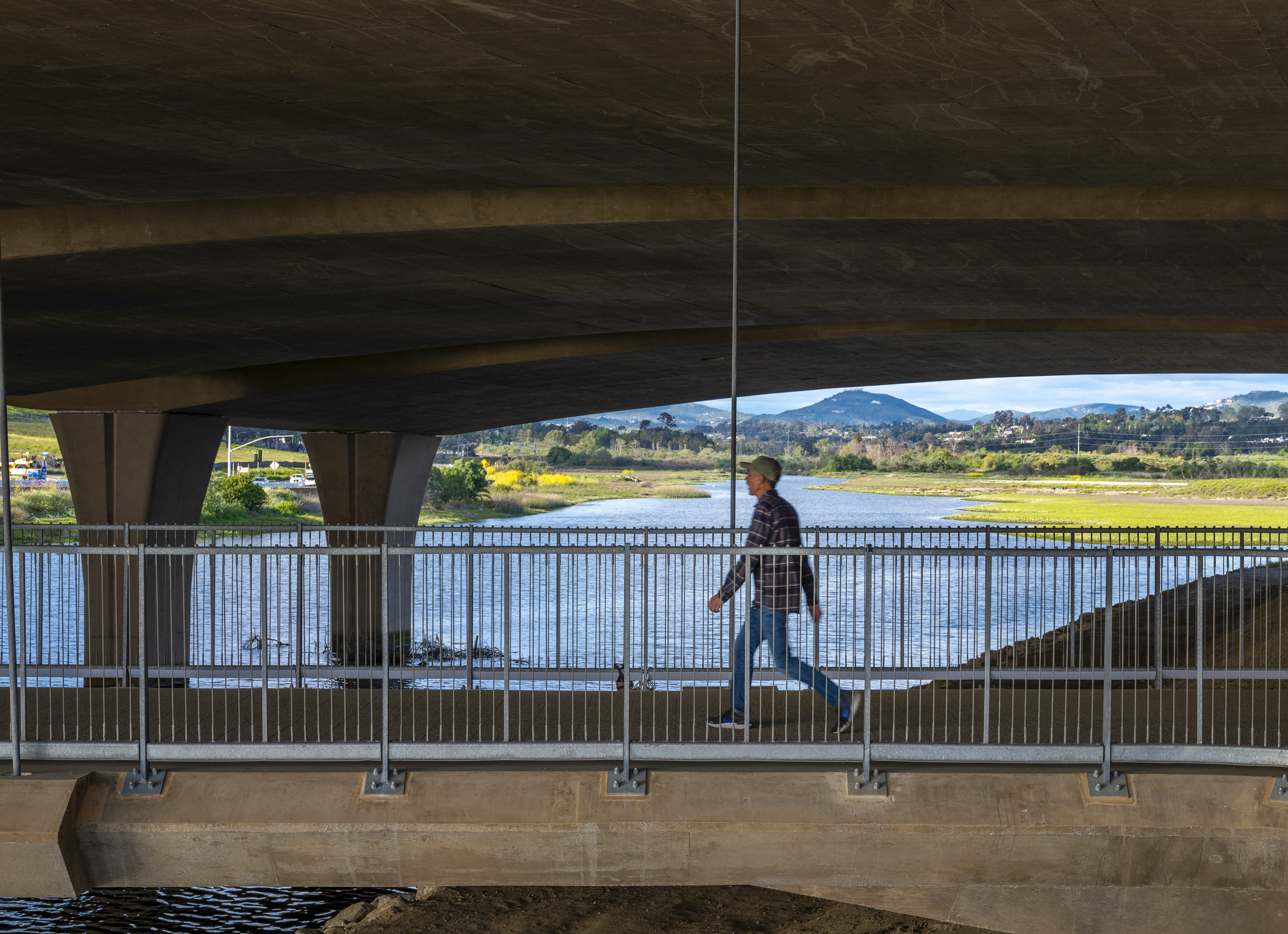 San Elijo Lagoon Pedestrian Bridge | Safdie Rabines Architects